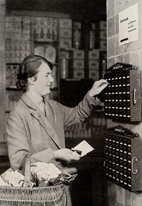 Sparen Verteilungsstelle 1931