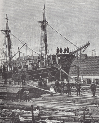 Holzschiffbau Schiffszimmergenossenschaft 1910