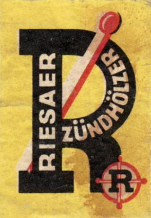 Riesaer Zündhölzer 1950