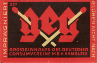 Streichhözer Consumvereine 1920